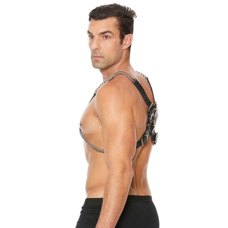 Ouch! Chain And Chain Men's Harness