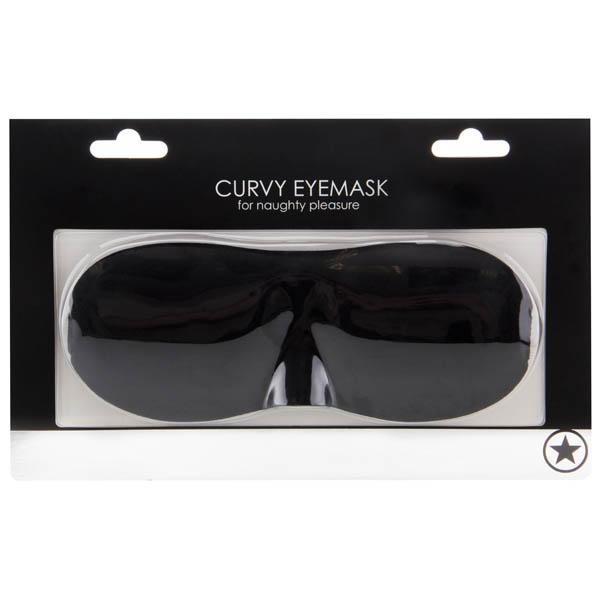Ouch! Curvy Eyemask - Black Eye Mask