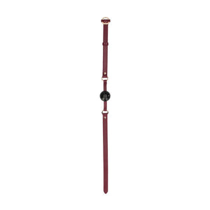 OUCH! Halo - Breathable Ball Burgundy Gag