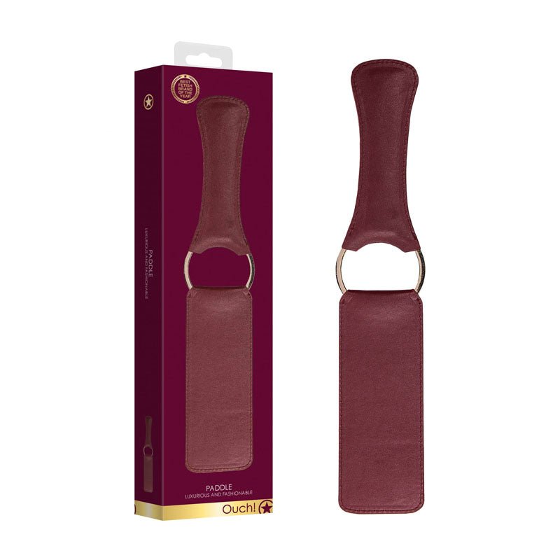 OUCH! Halo Burgundy Paddle 