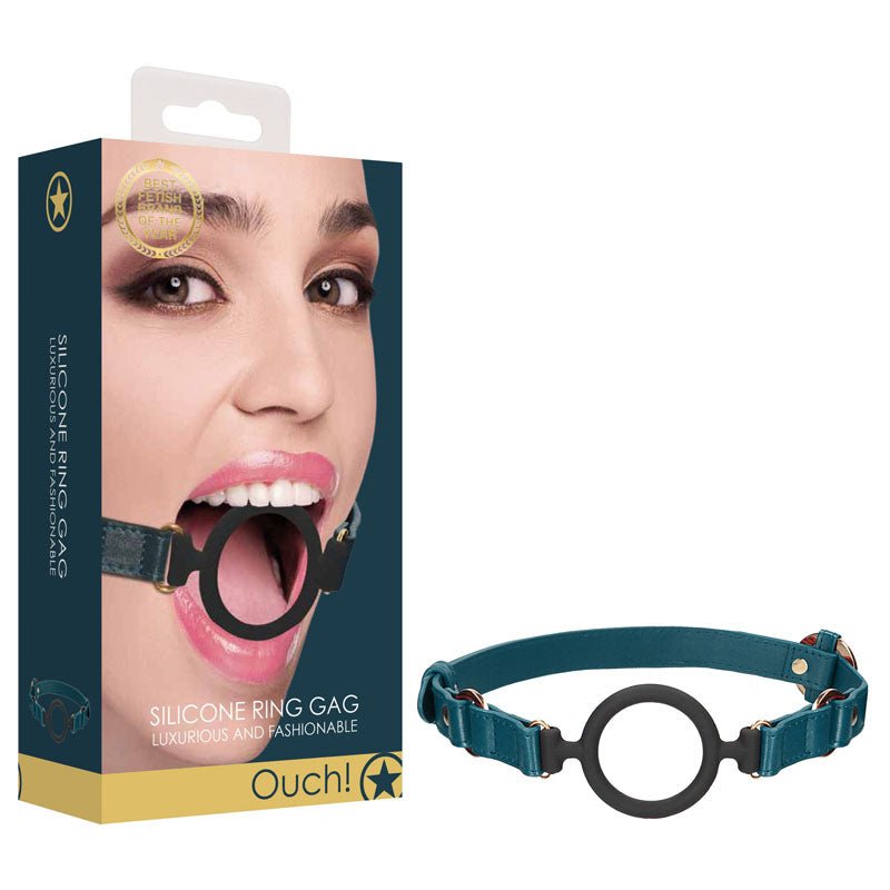 OUCH! Halo - Silicone Ring Green Gag 