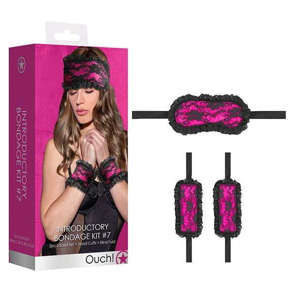 Ouch! Introductory Bondage Pink Restraint Kit #7