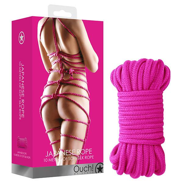 OUCH! Japanese Rope - Pink - 10 metre Length
