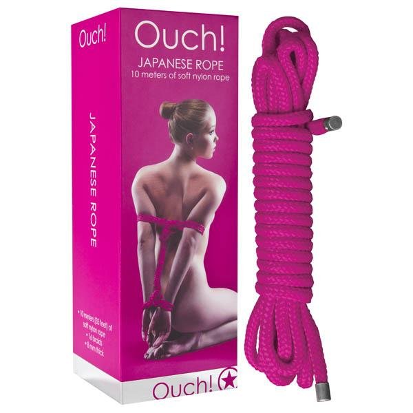 Ouch Japanese Rope - Pink - 10mtrs 