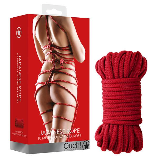 OUCH! Japanese Rope - Red - 10 metre Length