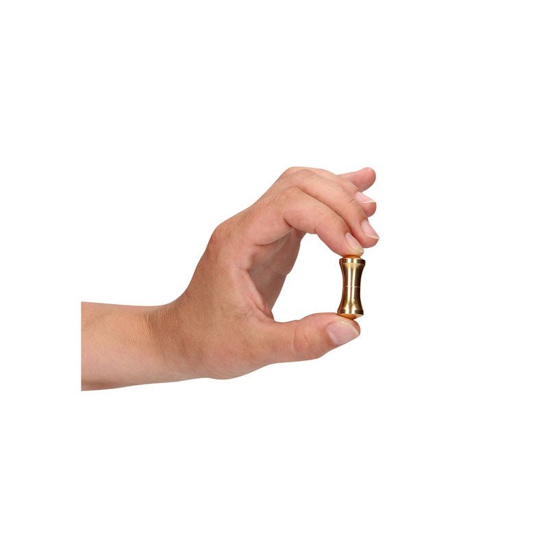 OUCH! Magnetic Balance Pin Gold Nipple Clamps - Set of 2