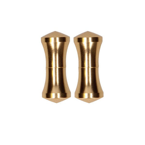 OUCH! Magnetic Balance Pin Gold Nipple Clamps - Set of 2
