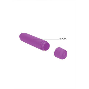 OUCH! Silicone Vaginal Dilator Set - Purple - Vibrating - Set of 5 Sizes