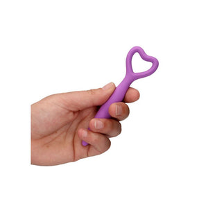OUCH! Silicone Vaginal Dilator Set - Purple - Vibrating - Set of 5 Sizes