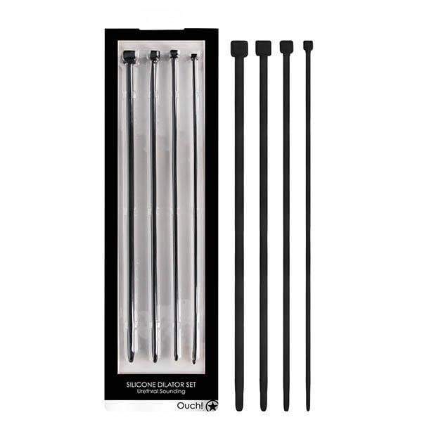 Ouch! Urethral Sounding Dilator Set - Black