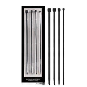 Ouch! Urethral Sounding Dilator Set - Black