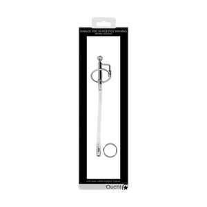 OUCH! Urethral Sounding - Stainless Steel/Plastic 18.5cm Dilator Stick
