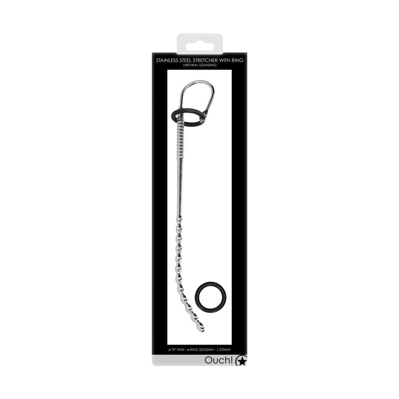 OUCH! Urethral Sounding - Stainless Steel 27cm Stretcher