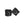 OUCH! Velvet & Velcro Adjustable Handcuffs - Black Restraints