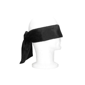 Ouch! Velvet & Velcro Tie-Up - Black - Restraint