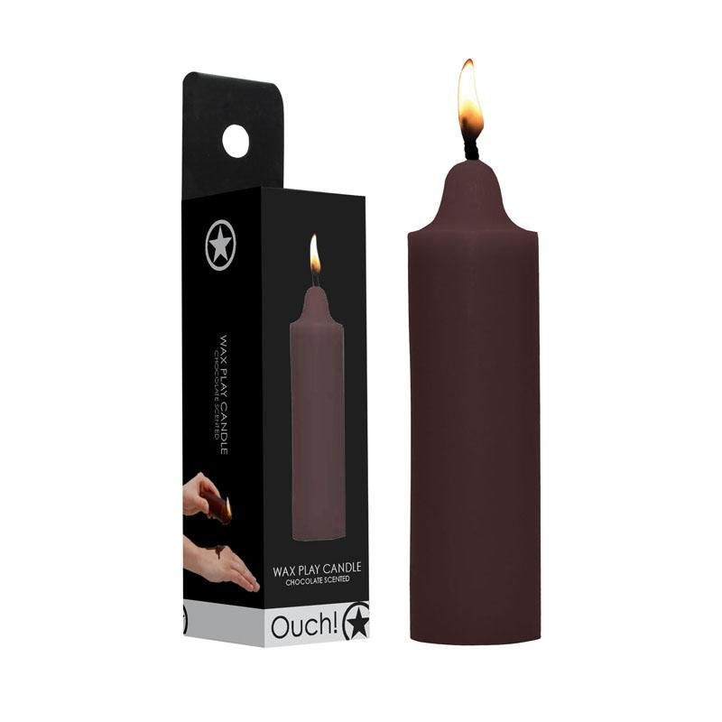 OUCH! Wax Play Candle - Chocolate Scented Candle