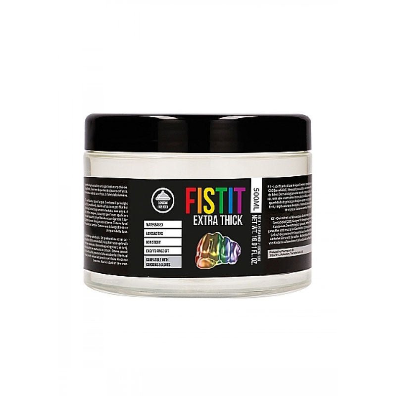 PHARMQUESTS Fist-It Extra Thick - Rainbow - Lubricant - 500ml 