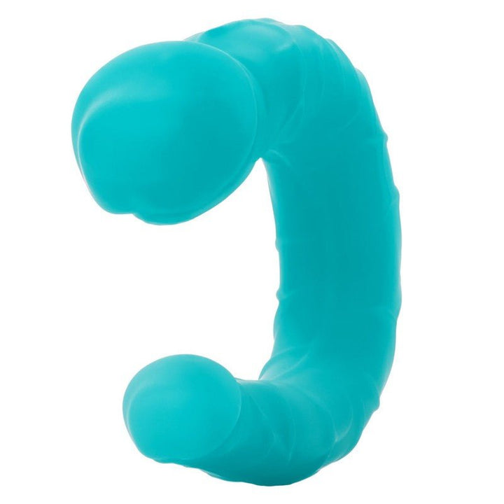 Playful Double Dong AC/DC - Teal U-Shaped Dong