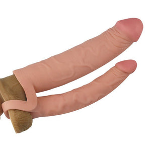 Pleasure X-Tender Double Penis Sleeve
