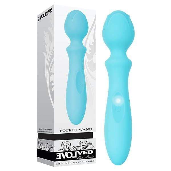 Pocket Sky Blue Massage Wand