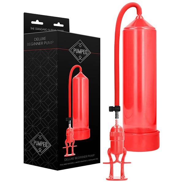 Pumped Deluxe Beginner Pump - Red