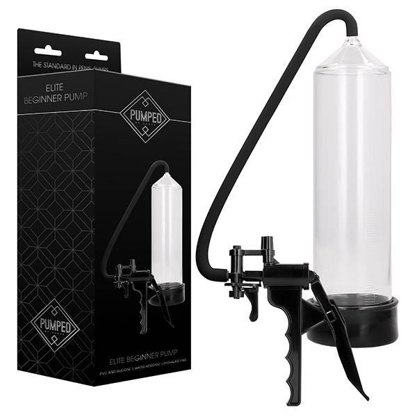Pumped Elite Beginner Pump - Clear Penis Pump with Trigger