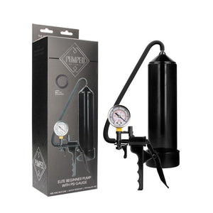 Pumped Elite Beginner Pump with PSI Gauge 