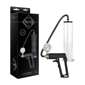 Pumped Ultra-Premium 9 Inch Penis Pump With Trigger & Gauge