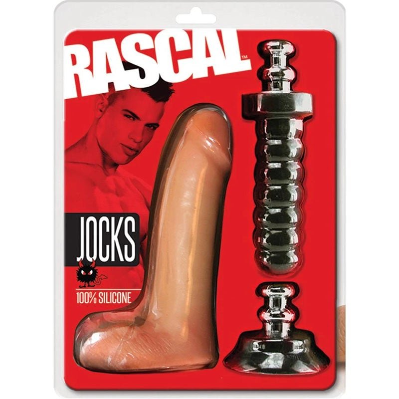Rascal Jocks Johnny Hazzard - Flesh Dong with Handle Attachments