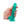 RealRock 6 Inch Realistic Dildo With Balls - Turquoise