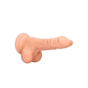 REALROCK 7 Inch Flesh Realistic Dildo With Balls