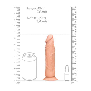REALROCK 7 Inch Realistic Flesh Dildo