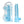 RealRock 8 Inch Realistic Dildo With Balls - Blue