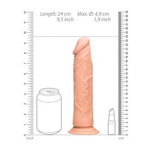 REALROCK 9 Inch Realistic Flesh Dildo