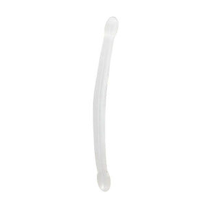 REALROCK Non Realistic 17 Inch Double Dong - Clear