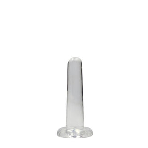 REALROCK Non Realistic 5 Inch Dildo With Suction Cup - Clear