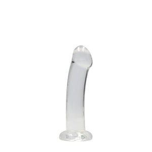 RealRock Non Realistic 7 Inch Dildo with Suction Cup - Clear