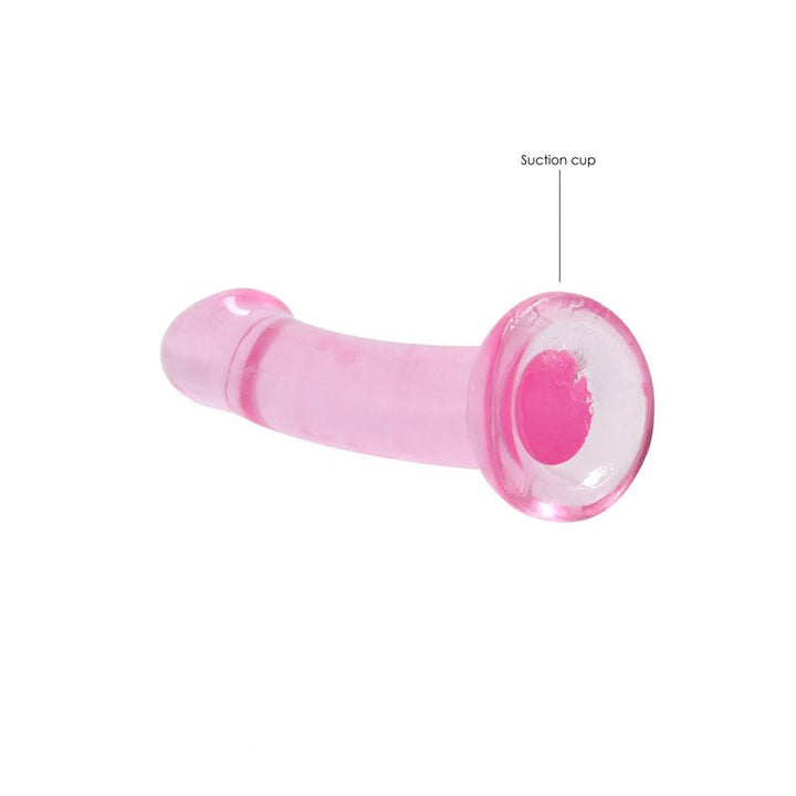 RealRock Non Realistic 7 Inch Dildo with Suction Cup - Pink