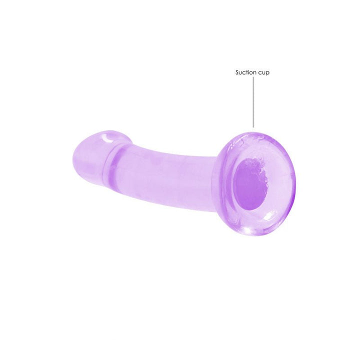 RealRock Non Realistic 7 Inch Dildo with Suction Cup - Purple