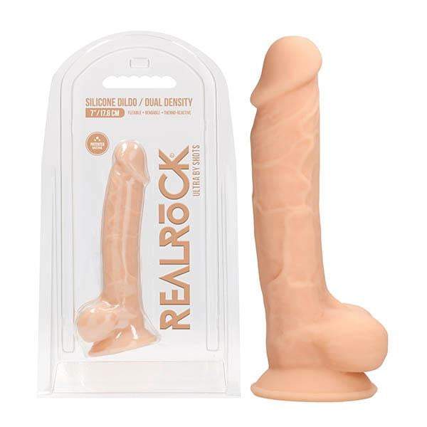Realrock Ultra 7 Inch Realistic Waterproof Dildo with Balls