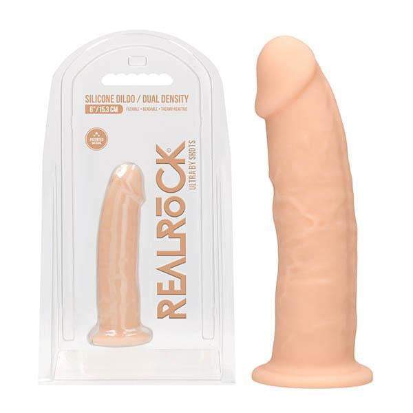 RealRock Ultra Realistic 6 Inch Flesh Dildo with Suction Cup