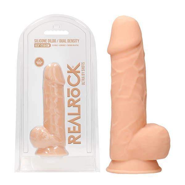RealRock Ultra - Realistic 8.5 Inch Flesh Dildo With Balls