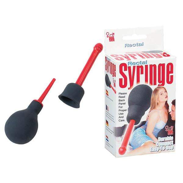 Rectal Syringe Douche - Red Unisex Douche