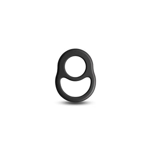 Renegade Cradle Cock & Ball Ring - Black