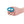Renegade Cradle Cock & Ball Ring - Teal