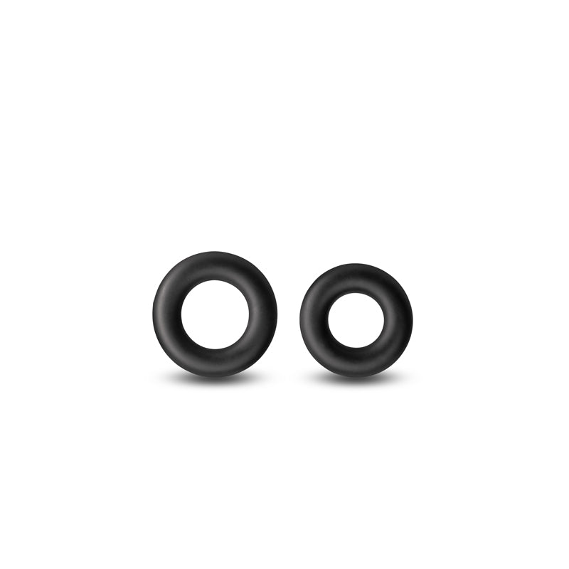 Renegade Erectus - Black Cock Rings - Set of 2