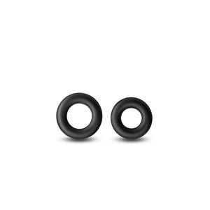 Renegade Erectus - Black Cock Rings - Set of 2