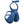 Renegade Gladiator Vibrating Penis Harness with Remote - Blue
