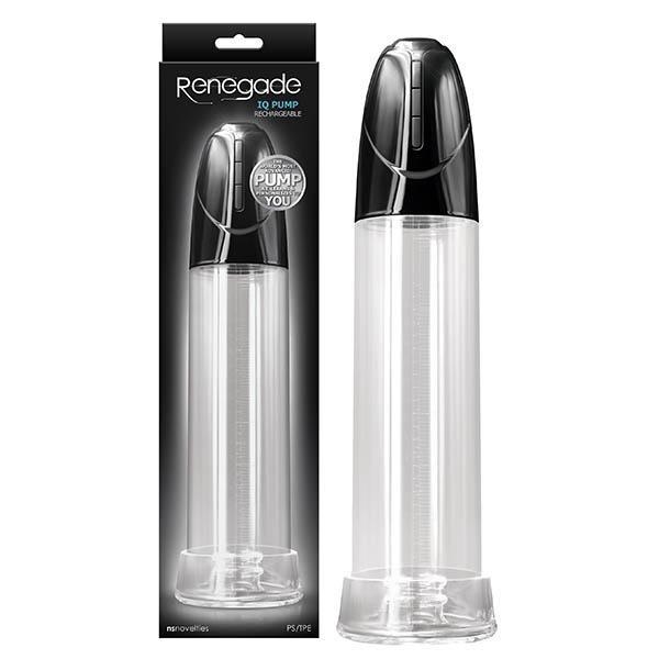 Renegade - IQ Pump - Clear USB Rechargeable Powered Penis Pump