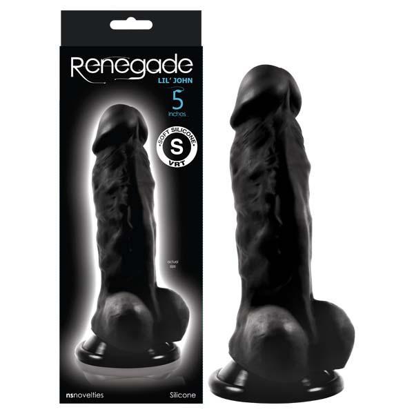 Renegade Lil' John - Black 12.7 cm (5'') Dong